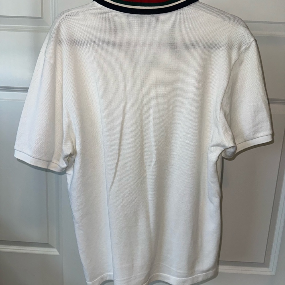 Gucci White Polo with Signature Collar - Picture 3 of 3